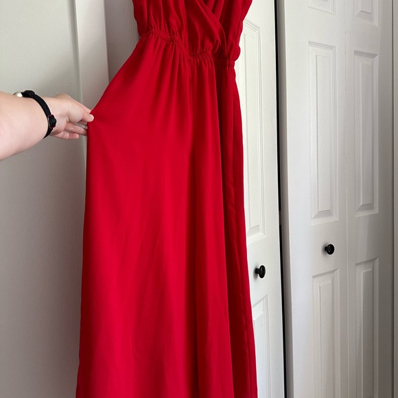 Wilfred red jumpsuit with pockets - Picture 2 of 3